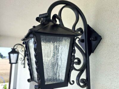 Lampa latarnia kuta ręcznie