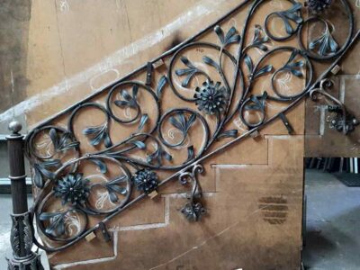 Balustrada kuta kowalstwo artystyczne
