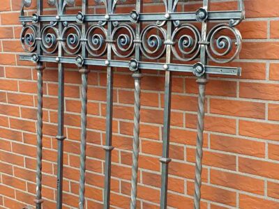 Krata kuta kowalstwo artystyczne renowacja Gdańsk