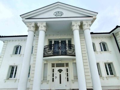 Balustrada kuta kowalstwo artystyczne