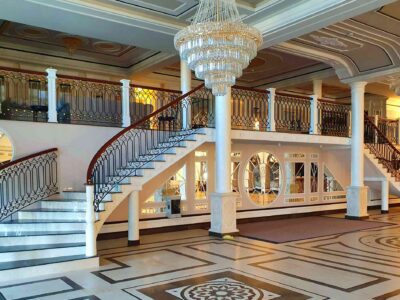 Balustrada kuta kowalstwo artystyczne