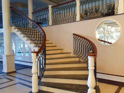 Balustrada kuta kowalstwo artystyczne