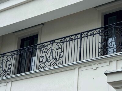 Balustrada kuta kowalstwo artystyczne