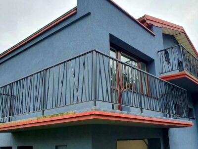 Balustrada kuta kowalstwo artystyczne